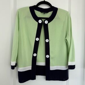 MING WANG | designer knit cardigan